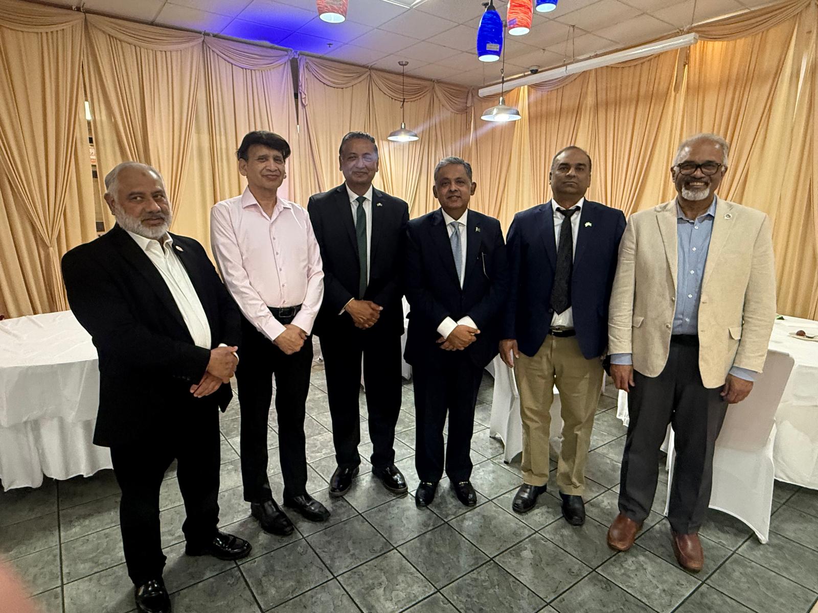 پاکستانی وفد کی امریکہ امد۔رائس ایکسپورٹرز ایسو سی ایشن کی اعلئ سطح وفد کی واشنگٹن امد