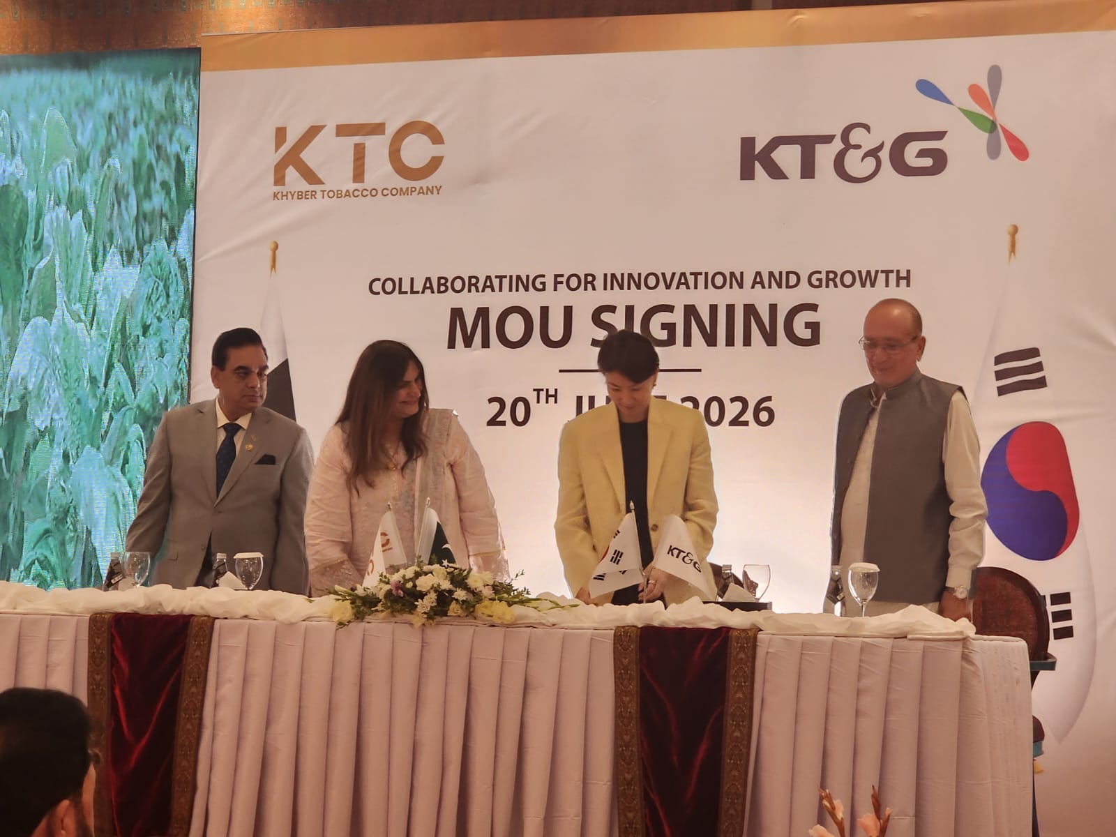 عالمی شراکت داری کی شاندار مثال۔KTC نے شراکت داری کے حوالے سے کئی سمجھو تے کر لئے