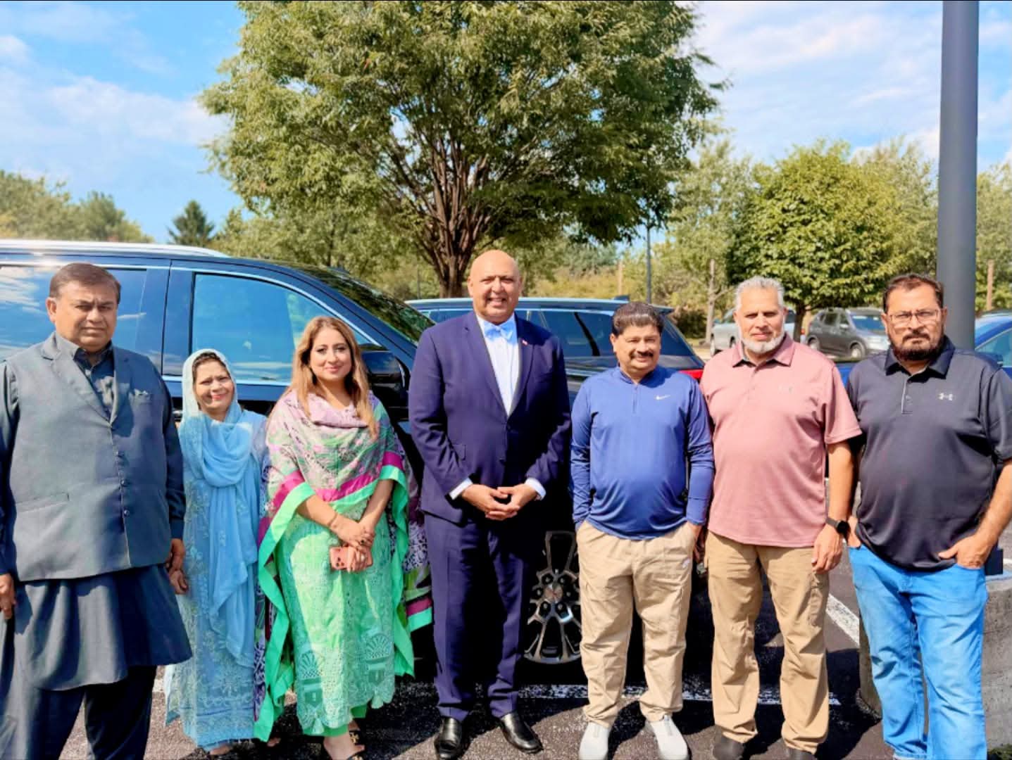 Mir Tariq Talpur Meets Asiha khan a Chairman Sajid Tarar