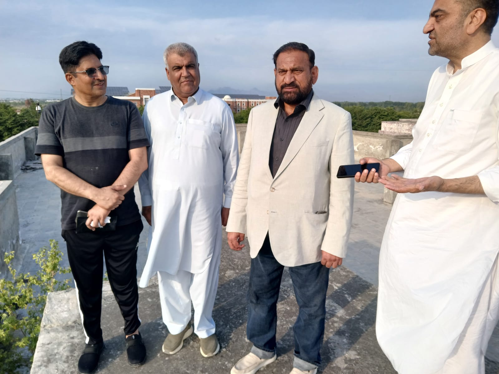 جامعہ ہری پور کے وائس چانسلر کا عبدالولی خان یونیورسٹی مردان کا دورہ