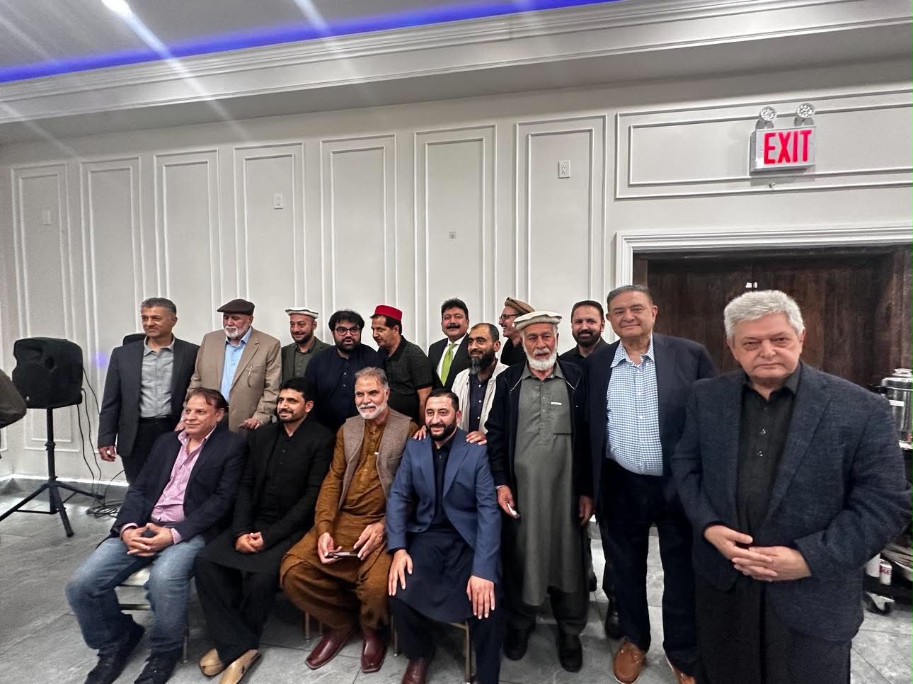 خیبر سو سائٹی آف امریکہ کے زیر اہتمام اے این پی سر براہ ایمل ولی خان کے اعزاز میں پر وقار  تقریب اورعشا ئییہ کا انعقاد*